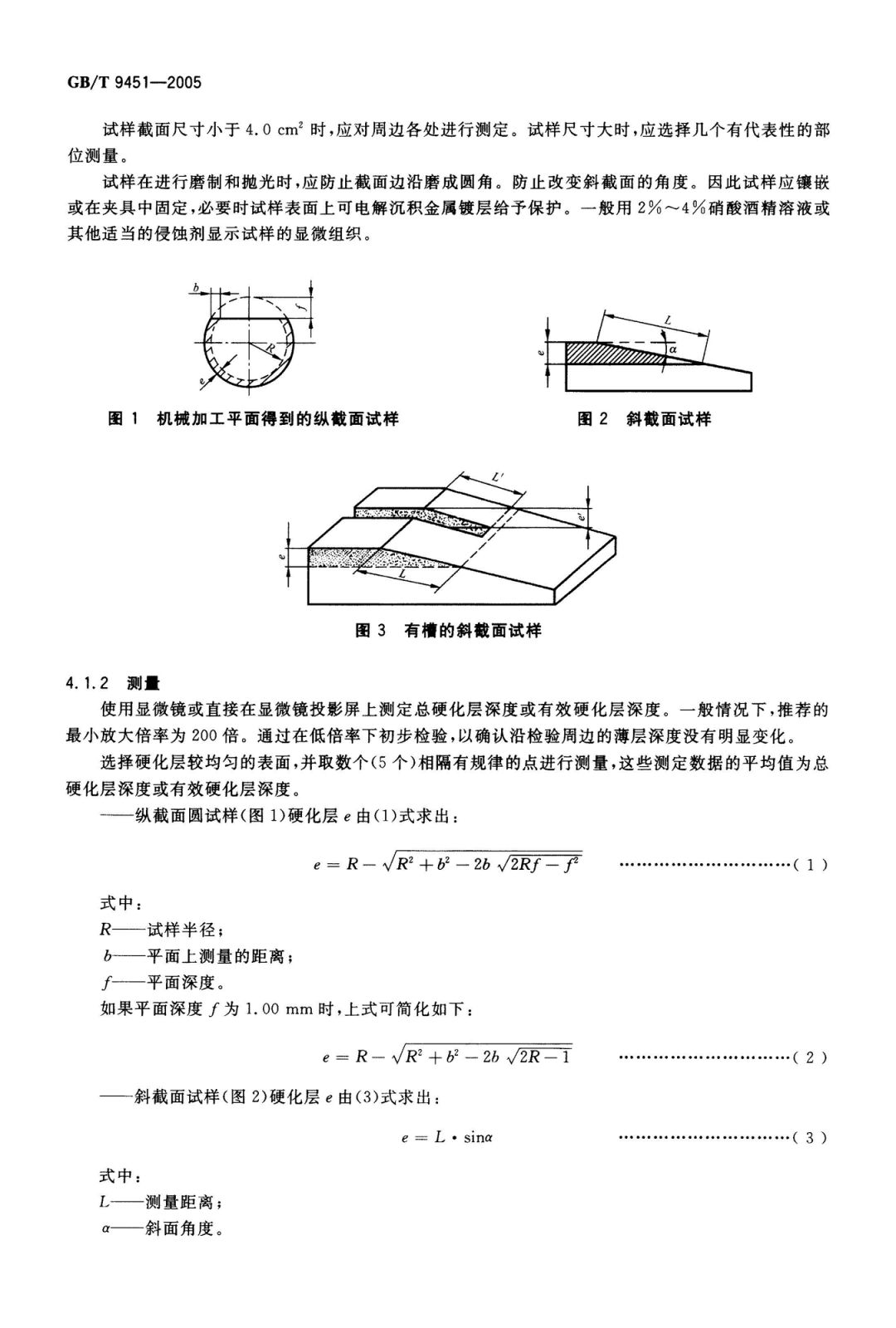 GB∕T 9451-2005 钢件薄表面总硬化层深度或有效硬化层深度的测定-钢铁百科