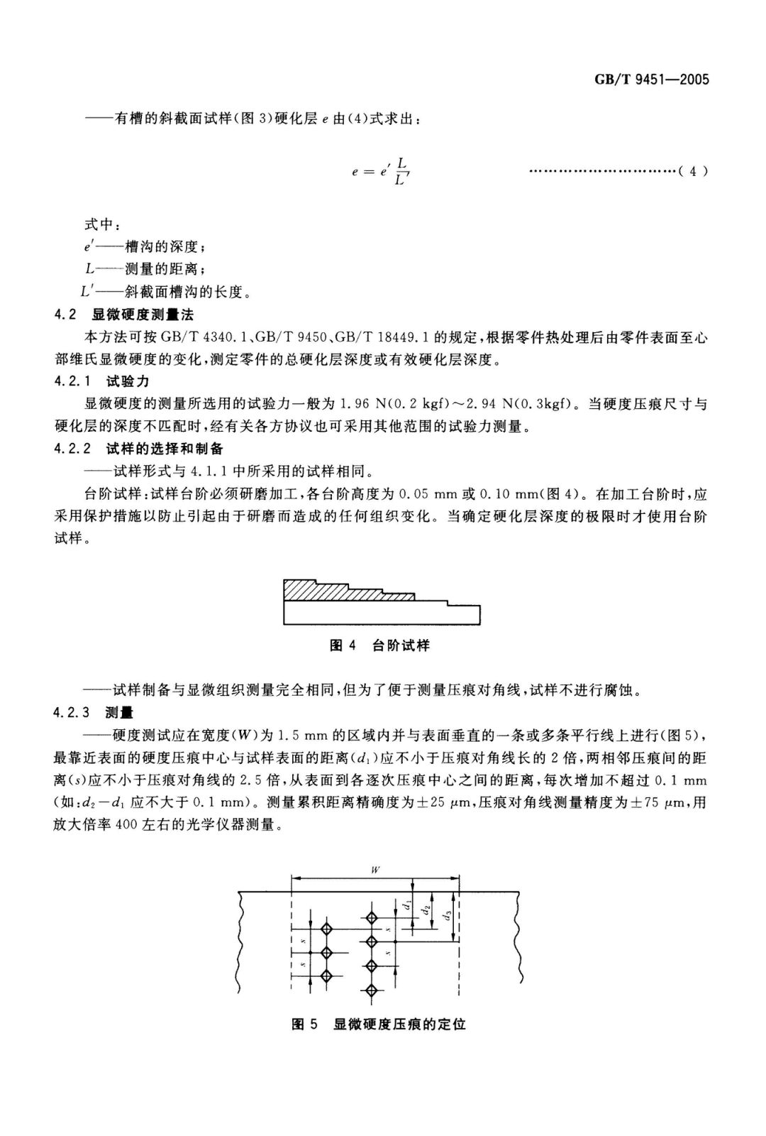 GB∕T 9451-2005 钢件薄表面总硬化层深度或有效硬化层深度的测定-钢铁百科